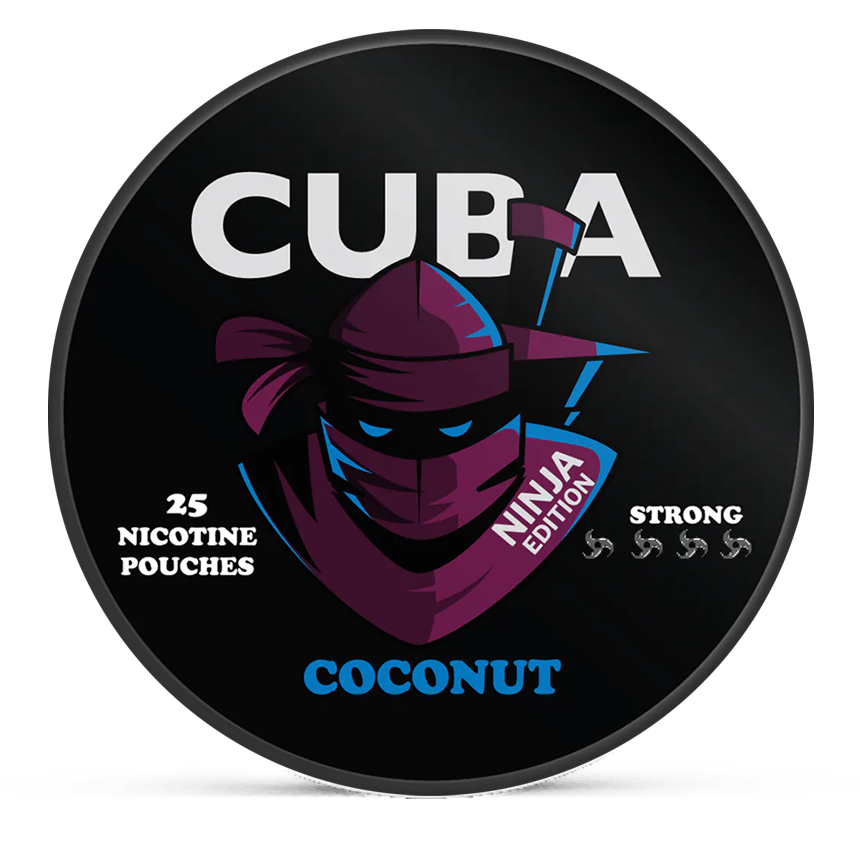 cuba tobacco pouches Cold Dry 10.4mg  Next Day Shipping Cuba Blackcurrant Nicotine Pouches