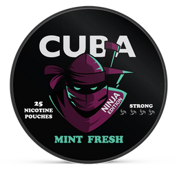 CUBA mint fresh 30mg nicotine pouches wholesale in Strength Guidance collection | Swepouch