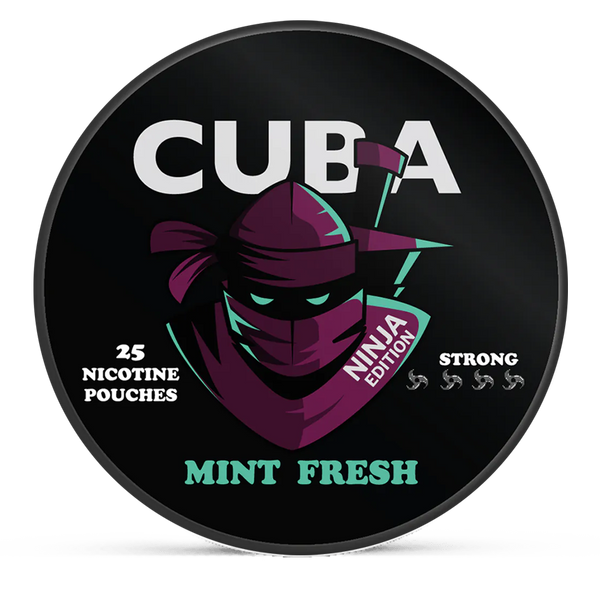 CUBA mint fresh 30mg nicotine pouches wholesale | Swepouch
