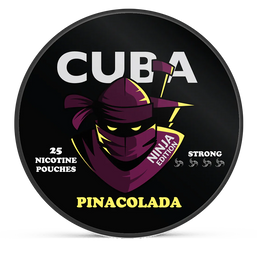 CUBA pinacolada 15.6mg nicotine pouches wholesale in Strength Guidance collection | Swepouch