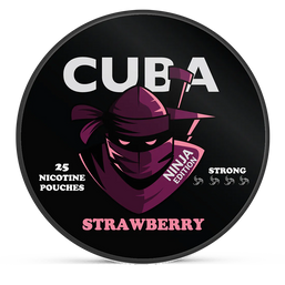 CUBA strawberry 15.6mg nicotine pouches wholesale in Strength Guidance collection | Swepouch