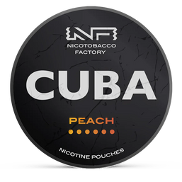CUBA peach 43mg nicotine pouches wholesale in Products collection | Swepouch