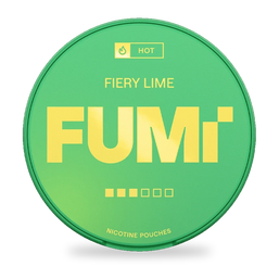 FUMi Fiery Lime nicotine pouches wholesale | Swepouch
