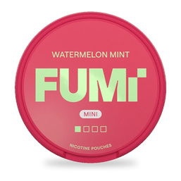 FUMi Watermelon Mint Mini nicotine pouches wholesale | Swepouch
