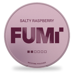 FUMi Salty Raspberry nicotine pouches wholesale | Swepouch

