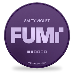 FUMi Salty Violet nicotine pouches wholesale | Swepouch
