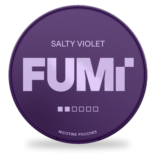 FUMi Salty Violet nicotine pouches wholesale | Swepouch
