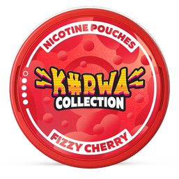K#rwa Collection fizzy cherry 12mg nicotine pouches wholesale in Strength Guidance collection | Swepouch