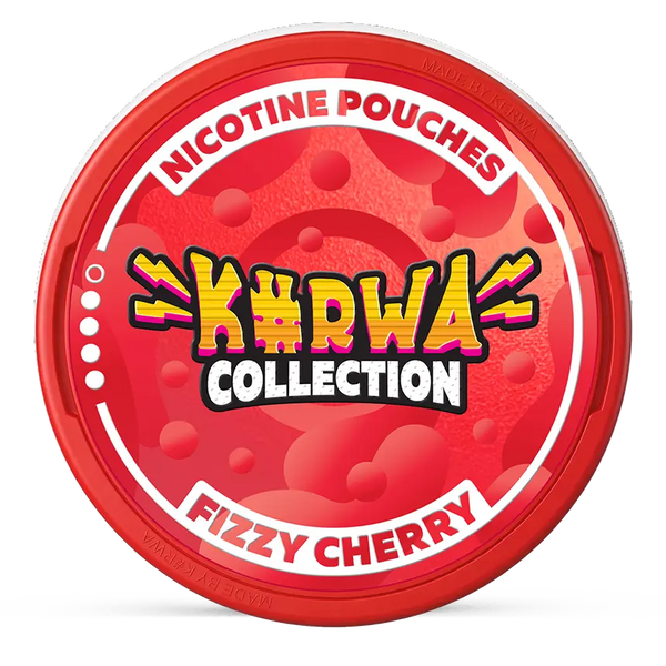 K#rwa Collection fizzy cherry 12mg nicotine pouches wholesale | Swepouch