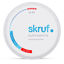 SWEPOUCH skruf fresh freeze 11mg nicotine pouches wholesale in Skruf Superwhite collection | Swepouch