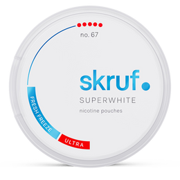 SWEPOUCH skruf fresh freeze 11mg nicotine pouches wholesale in Skruf Superwhite collection | Swepouch