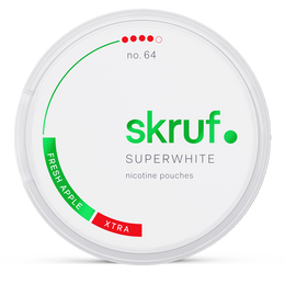 SWEPOUCH skruf fresh apple 11mg nicotine pouches wholesale in Skruf Superwhite collection | Swepouch