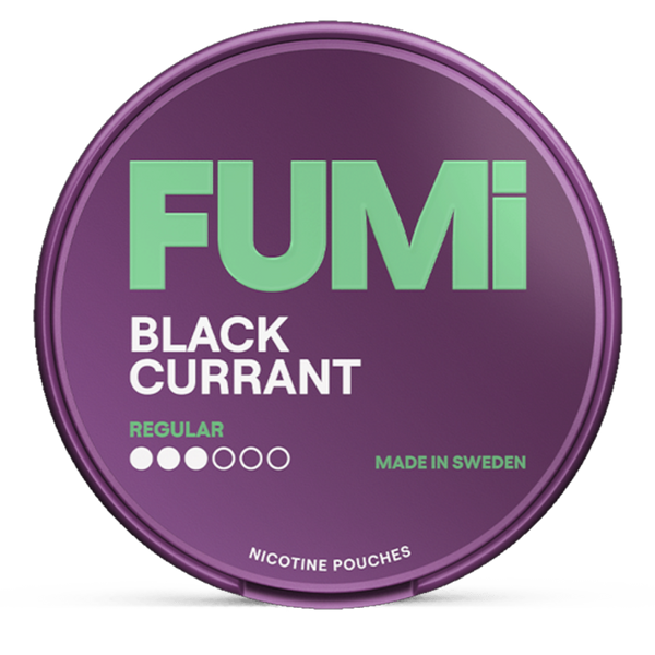 FUMi blackcurrant 4mg nicotine pouches wholesale | Swepouch