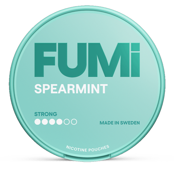 FUMi spearmint 8mg nicotine pouches wholesale | Swepouch