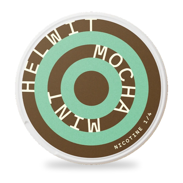 Helwit Mocha Mint nicotine pouches wholesale | Swepouch
