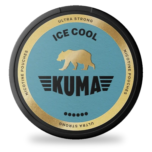KUMA Ice Cool Ultra Strong nicotine pouches wholesale | Swepouch
