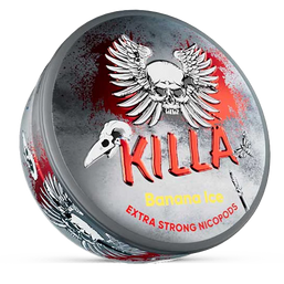 Killa banana ice 16mg nicotine pouches wholesale in Killa collection | Swepouch