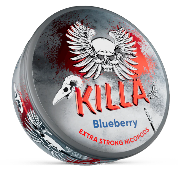 Killa blueberry 16mg nicotine pouches wholesale | Swepouch