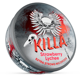 Killa strawberry lychee 16mg nicotine pouches wholesale in Killa collection | Swepouch