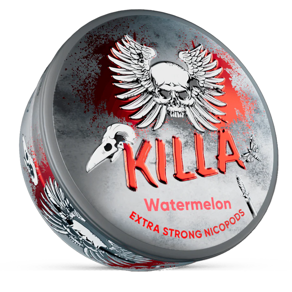 Killa watermelon 16mg nicotine pouches wholesale | Swepouch