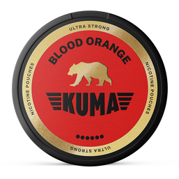 Kuma blood orange 13.75mg nicotine pouches wholesale in Kuma collection | Swepouch