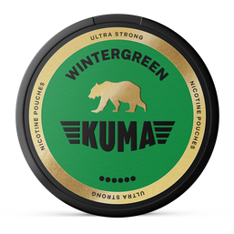 Kuma wintergreen 13.75mg nicotine pouches wholesale in Kuma collection | Swepouch