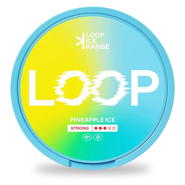 LOOP Pineapple Ice Strong nicotine pouches wholesale | Swepouch
