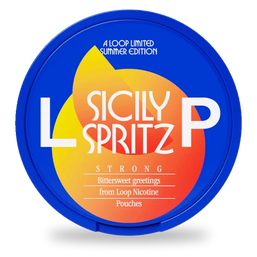 LOOP Sicily Spritz Strong Summer Edition nicotine pouches wholesale | Swepouch
