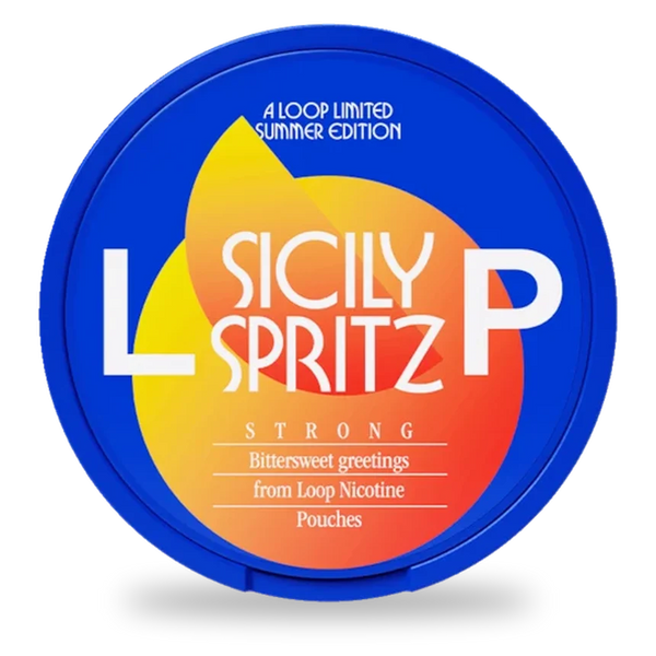 LOOP Sicily Spritz Strong Summer Edition nicotine pouches wholesale | Swepouch
