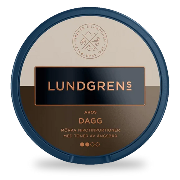 Lundgrens Aros Dagg nicotine pouches wholesale | Swepouch

