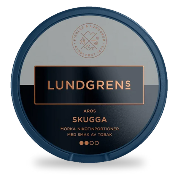 Lundgrens Aros Skugga nicotine pouches wholesale | Swepouch
