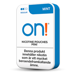 ON! on! mint 3mg nicotine pouches wholesale in On! collection | Swepouch