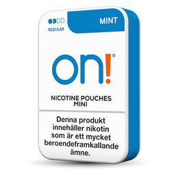 ON! on! mint 3mg nicotine pouches wholesale in On! collection | Swepouch