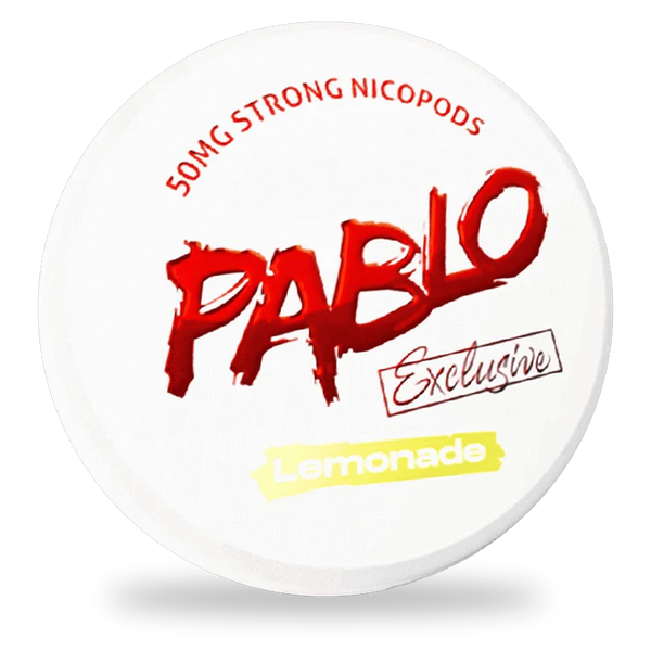 Pablo Exclusive Lemonade nicotine pouches wholesale | Swepouch
