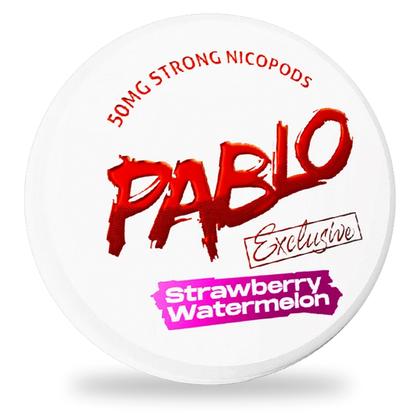 Pablo Exclusive Strawberry Watermelon nicotine pouches wholesale | Swepouch
