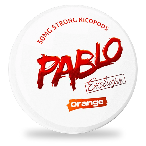 Pablo Exclusive Orange nicotine pouches wholesale | Swepouch
