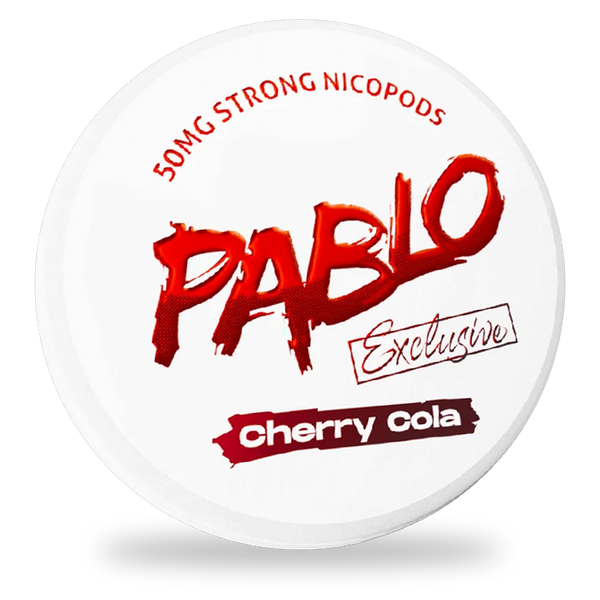 Pablo Exclusive Cherry Cola nicotine pouches wholesale | Swepouch

