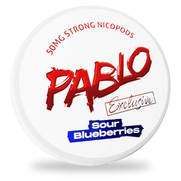 Pablo Exclusive Sour Blueberries nicotine pouches