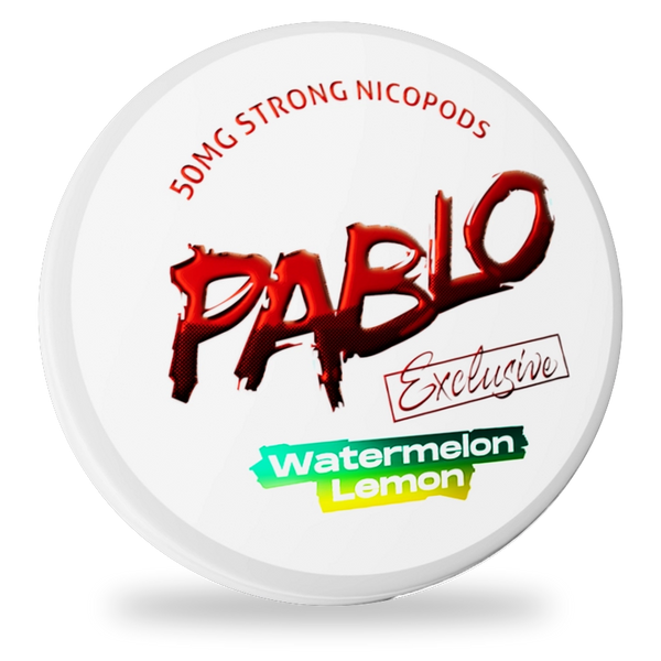 Pablo Exclusive Watermelon Lemon nicotine pouches wholesale | Swepouch
