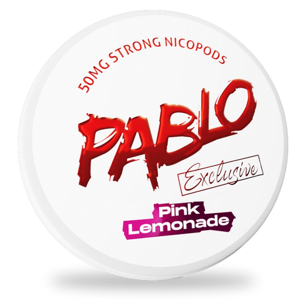 Pablo Exclusive Pink Lemonade nicotine pouches wholesale | Swepouch
