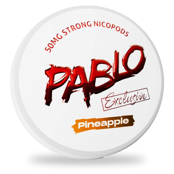 Pablo Exclusive Pineapple nicotine pouches wholesale | Swepouch
