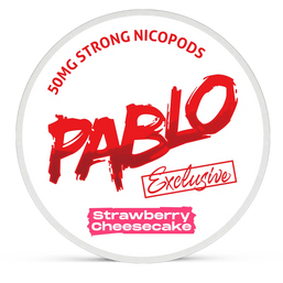Pablo strawberry cheesecake 30mg nicotine pouches wholesale in PABLO collection | Swepouch