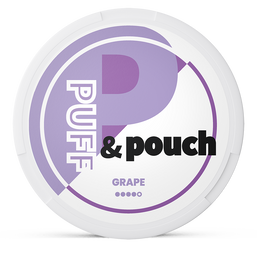 PUFF & POUCH puff & pouch grape 12mg nicotine pouches wholesale in Strength Guidance collection | Swepouch