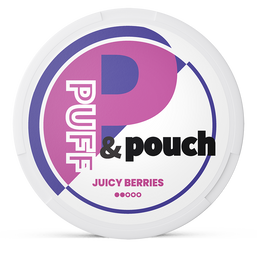 PUFF & POUCH puff & pouch juicy berries 4mg nicotine pouches wholesale in Strength Guidance collection | Swepouch