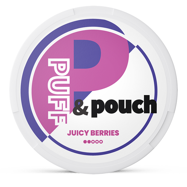 PUFF & POUCH puff & pouch juicy berries 4mg nicotine pouches wholesale | Swepouch