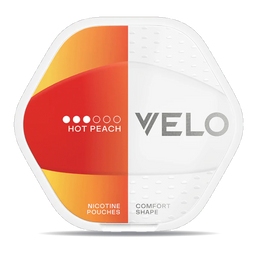 VELO peach 11.4mg nicotine pouches wholesale in VELO collection | Swepouch
