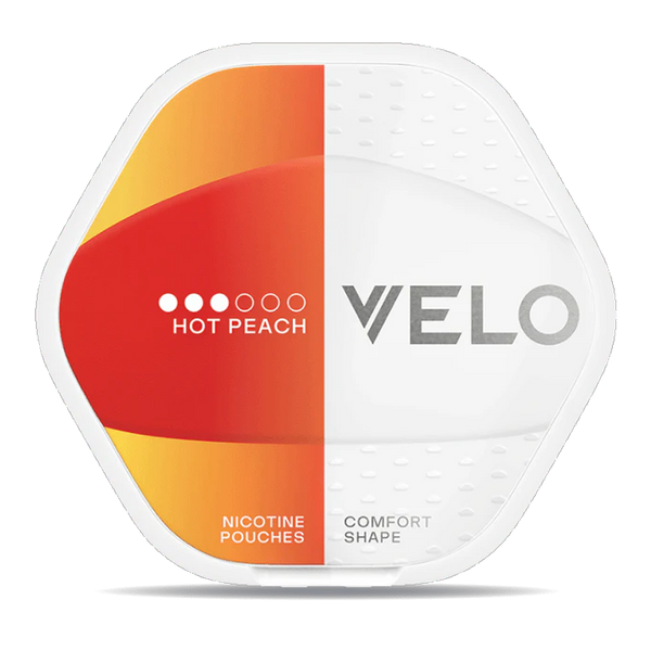 VELO peach 11.4mg nicotine pouches wholesale | Swepouch
