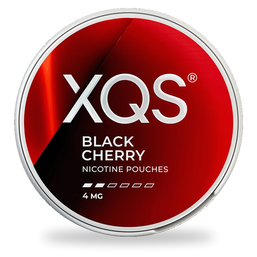 XQS Black Cherry nicotine pouches wholesale | Swepouch
