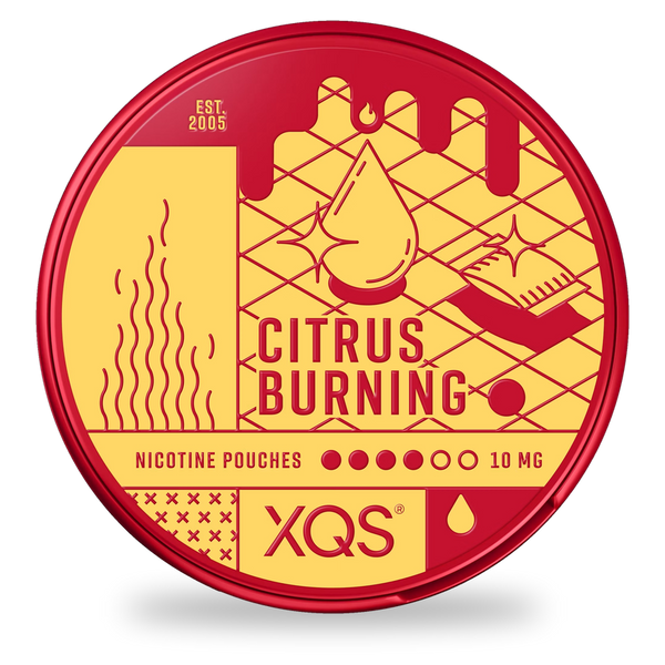 XQS Citrus Burning nicotine pouches wholesale | Swepouch

