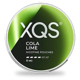 XQS Cola Lime nicotine pouches wholesale | Swepouch
